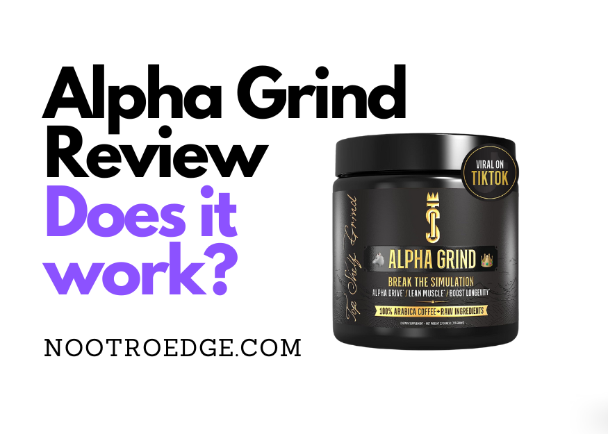 Alpha Grind – Instant Maca Coffee Brain Booster Nootropic Clarity